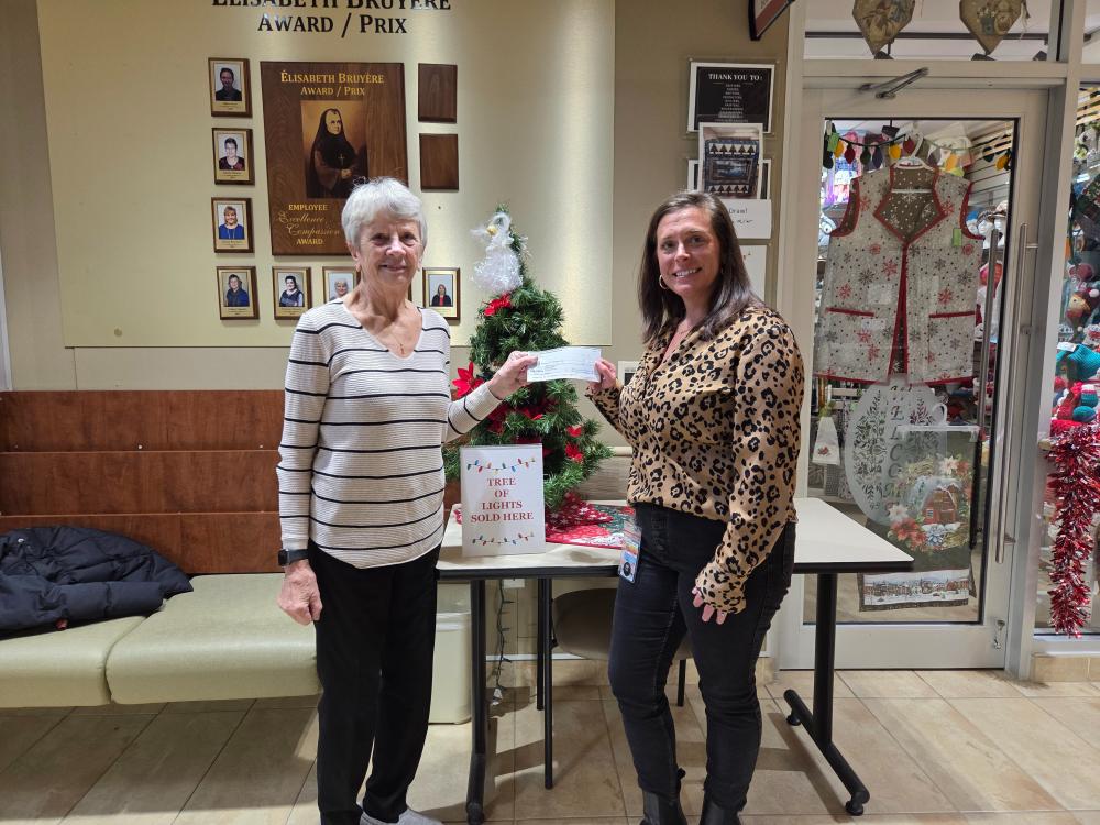 Mattawa Golden Age Club - $1000 Donation towards 2025 Tree of Lights Campaign – Dec 2025